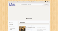 Desktop Screenshot of lugareditorial.com.ar
